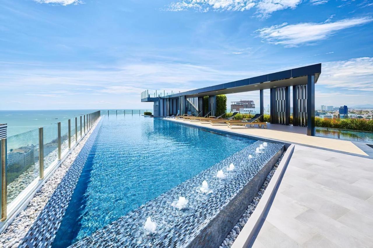 Great Location With Infinity Pool - Central Pattaya Lejlighed Eksteriør billede