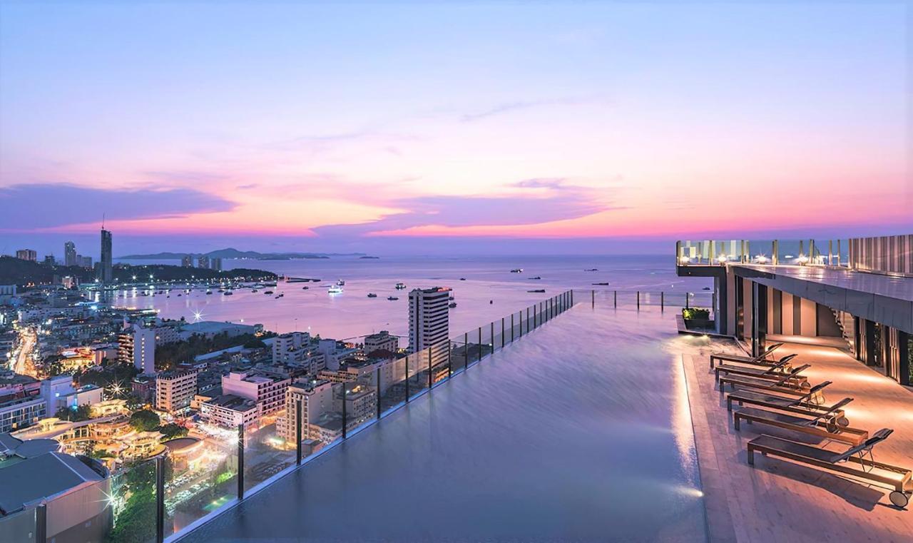 Great Location With Infinity Pool - Central Pattaya Lejlighed Eksteriør billede