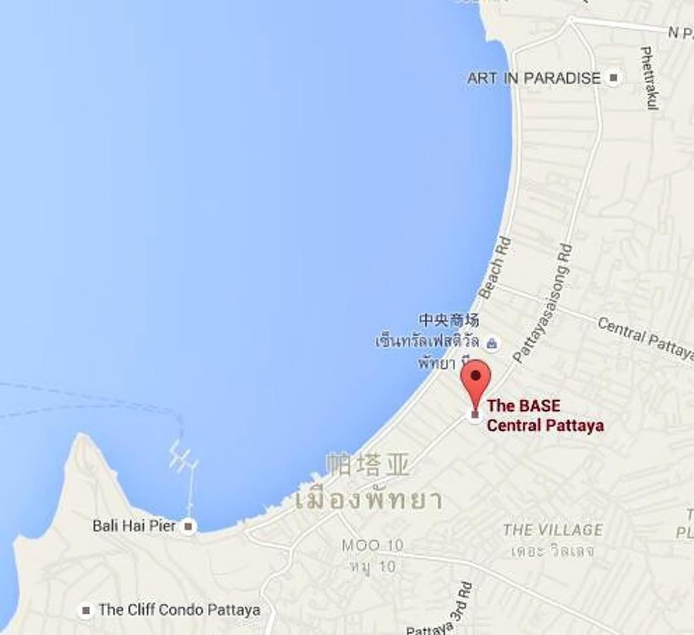 Great Location With Infinity Pool - Central Pattaya Lejlighed Eksteriør billede