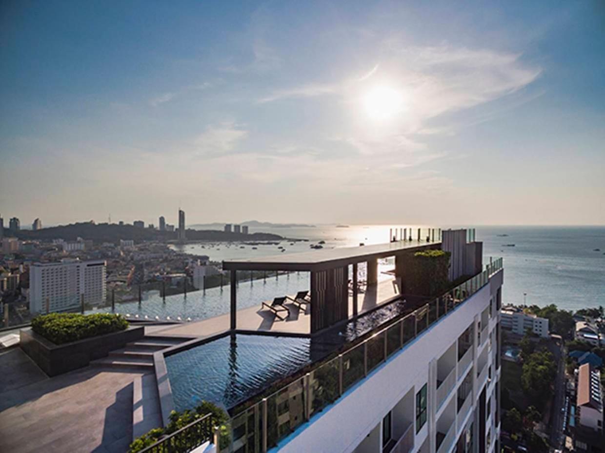 Great Location With Infinity Pool - Central Pattaya Lejlighed Eksteriør billede