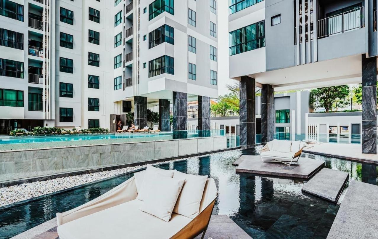 Great Location With Infinity Pool - Central Pattaya Lejlighed Eksteriør billede